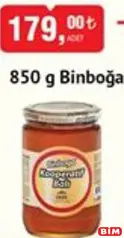 BİNBOĞA SÜZME ÇİÇEK BAL 850 G fiyat ve kampanya bilgisi